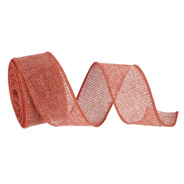 Rouleau De Ruban En Toile De Jute - 1,5 Pouce X 5 Yards (env. 4,5m) - Marque Uxcell - Neuf