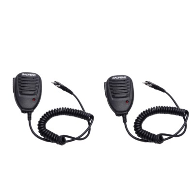 Baofeng 2x micro micro haut-parleur compact pratique avec câble pour Baofeng 