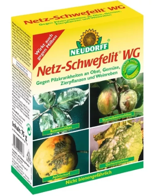 Netzschwefel Netz Schwefelit Neudorff 75 g gegen Pilzkrankheiten