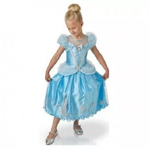 Rubies Disney Princess-Cinderella Ballgown Blue Costume Small 3-4Yrs- BNWT