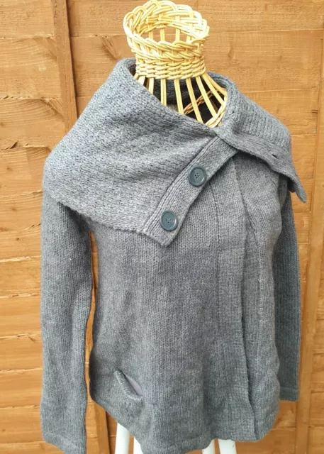 Gorgeous cosy Top Shop Maternity grey cardign Size 6, BNWT alpaca mix 2