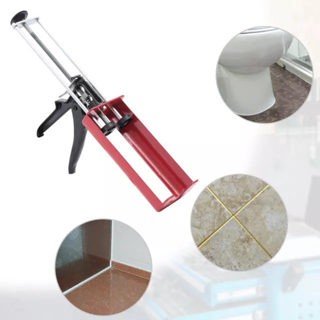 1:1 400ML Epoxy Gun Dual Component Cartridge Caulking Applicator Fit Panel Bond