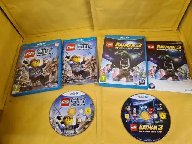 Wii U Games X2 Lego
