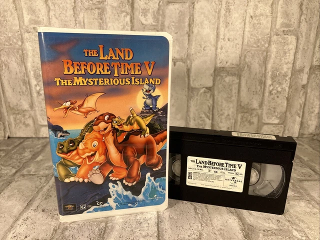THE LAND BEFORE Time V The Mysterious Island (1997 VHS) d'occasion EUR ...