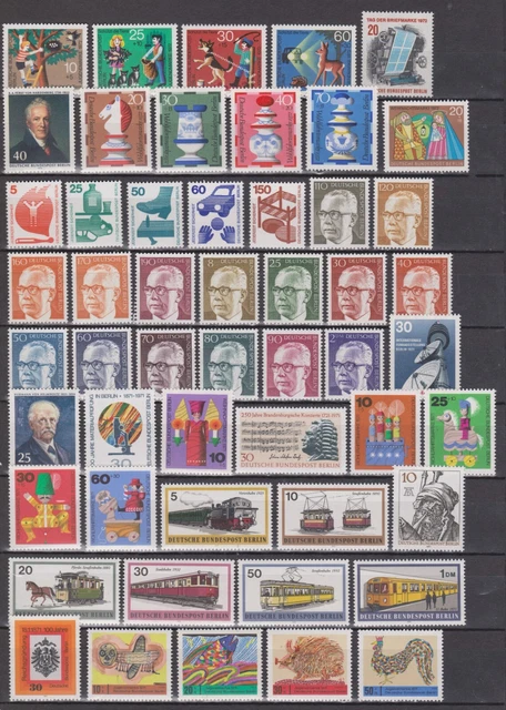 Collection Germany / Deutschland BERLIN 1970 - 1972 MNH ***