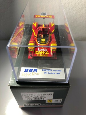 daytona 1995 rouge bbr ferrari 333sp/95 24h 