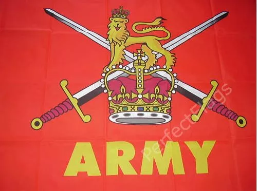 BRITISH ARMY FLAG - UNITED KINGDOM MILITARY FLAGS - Size 3x2, 5x3, 8x5 Feet