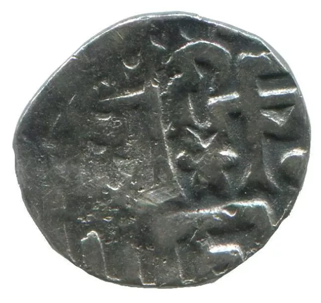 GOLDEN HORDE Silver Dirham Medieval Islamic Coin 0.9g/13mm #NNN2032.8U