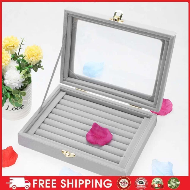 Earring Ring Storage Box Portable Storage Holder Creative Handicraft Accessories