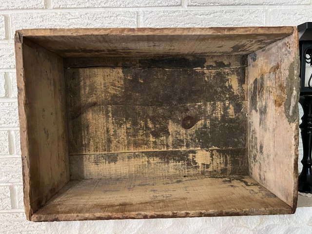 Antique Atlas Powder Wilmington Delaware Giant Gelatin High Explosives crate 5