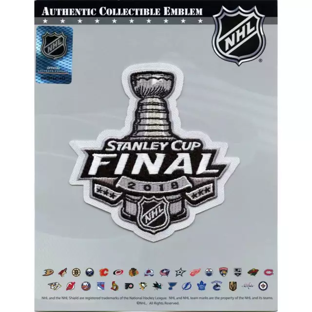 2018 NHL STANLEY Cup Finale Trikot Patch Vegas Golden Ritter Washington Capitals
