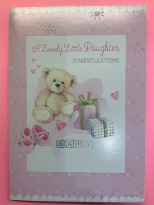 Carte Felicitations Naissance Fille A Vendre Picclick Fr