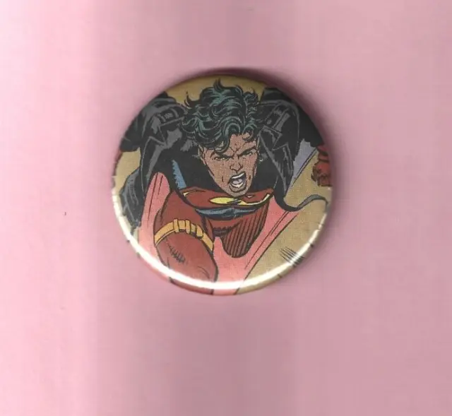 Superman DC 2" Comic Book Pin Back Button #1