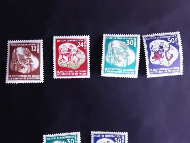 Briefmarken DDR Mi Nr. 289* - 292*, siehe Photos