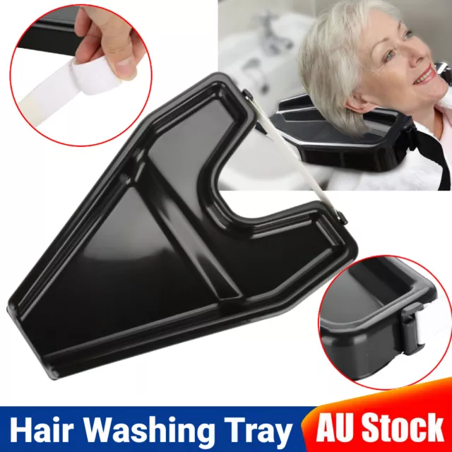 Portable Hair Basin Salon Hairdressing Shampoo Bowl Hair Washing Sink Home Black