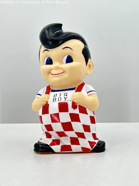 Vintage 8" Big Boy coin bank