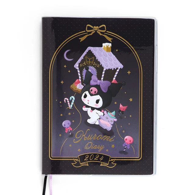 2024 SCHEDULE BOOK Agenda Planner Sanrio Kuromi B6 Block Diary Weekly