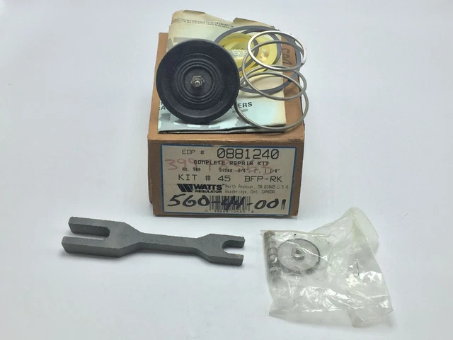 New Watts 45-Bfp-Rk Regulator Repair Kit