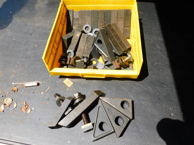 TE-CO TECO 40104 Serrated Step Blocks with Wedge Clamps Assorted parts