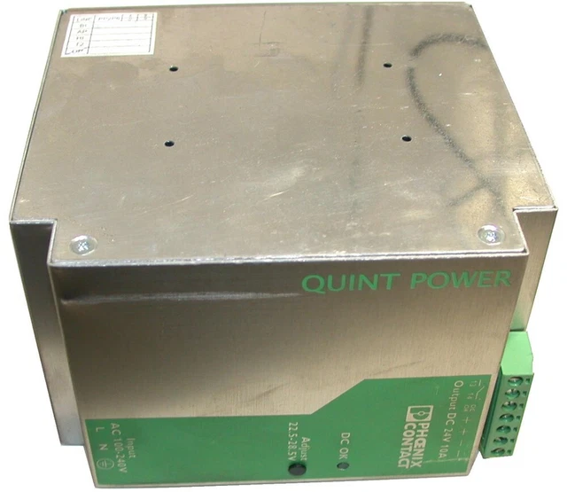 Phoenix Contact Power Supply Quint-Ps-100-240Ac/24Dc/10