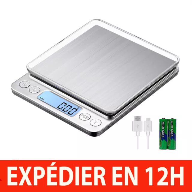 Balance De Précision Portable De Poche Electronique 0.01g A 500g Cuisine Bijoux