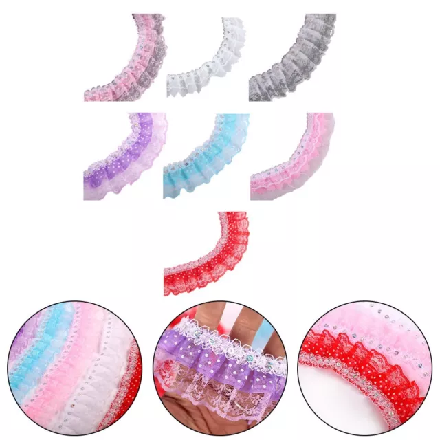 Accessories DIY Crafts Sewing Garment Deco Part Name Ribbons Wide Range