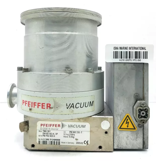 Pfeiffer Vakuum Tmh 261 Turbo Pumpe PM063265-T 6.5KG 2005/02