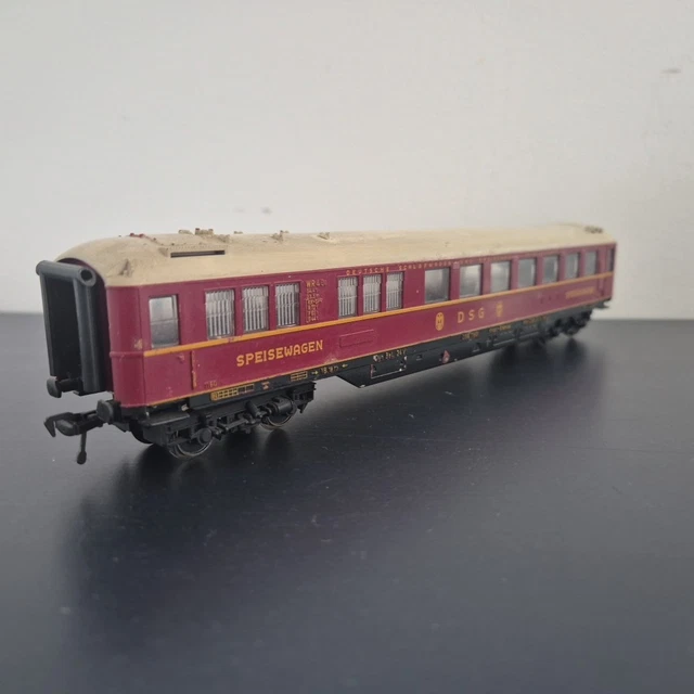 Voiture Voyageurs DB Vintage - Échelle HO Fleischmann 5160K - Modélisme Ferroviaire - Occasion