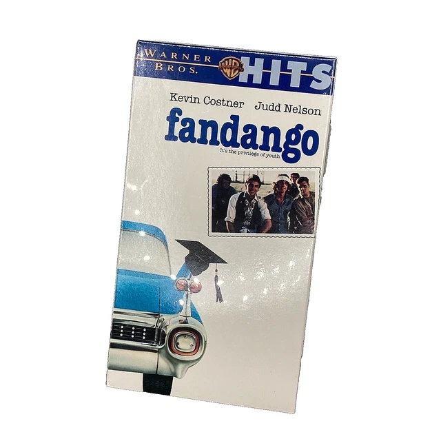FANDANGO (1984), VHS Movie, Warner Home Video (1999), K. Costner SEALED