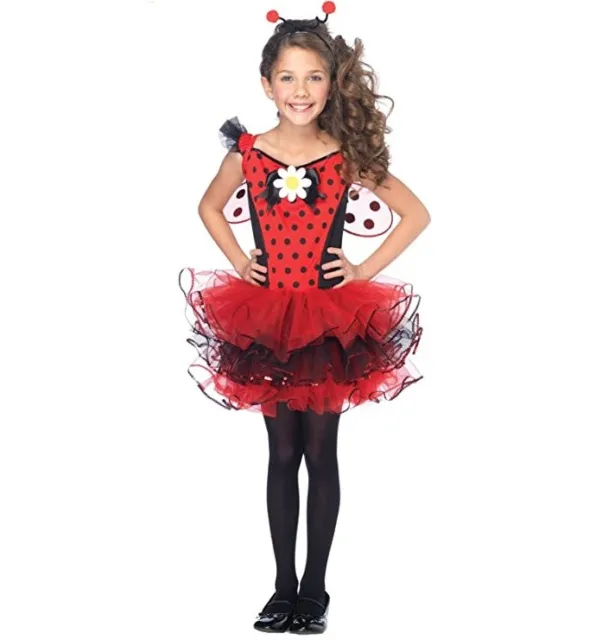 Enchanted Cotumes Toddler Girl's Cutie Lady Bug Halloween Costume - Size 3T-4T