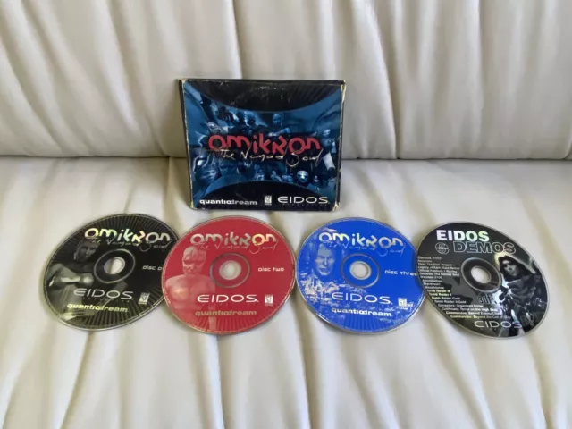 Omikron: The Nomad Soul (PC, 1999)  4 DISC SET