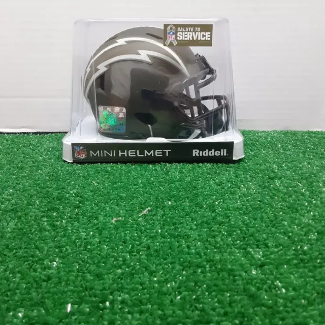 San  Diego  Chargers Salute To Service 2022 Replica Mini Helmet Nfl Riddell