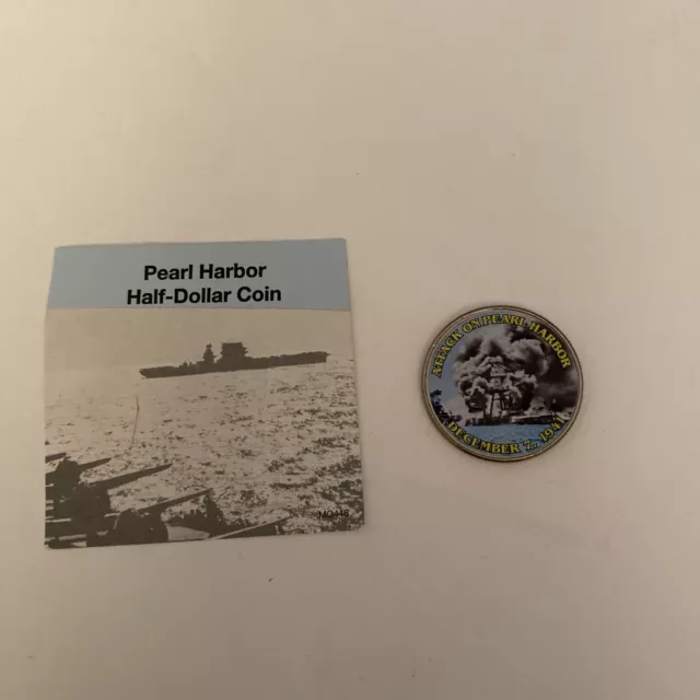 Pearl Harbor Half-Dollar Coin