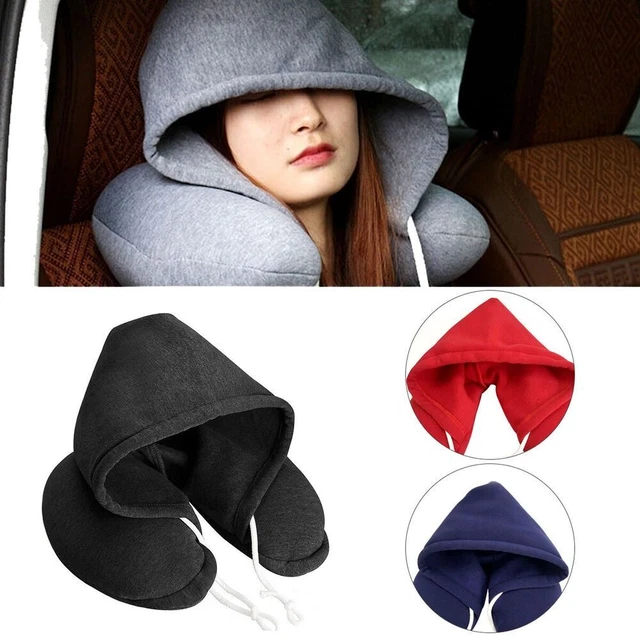 Pillow Hooded Travel Pillow Neck Sleeping Cushion Head Rest Neck Pillow