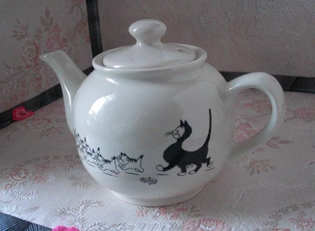 Mug Décoratif 'Les Chats Dubout' Avec Illustration De Chat Mignon - Couleur Blanc
