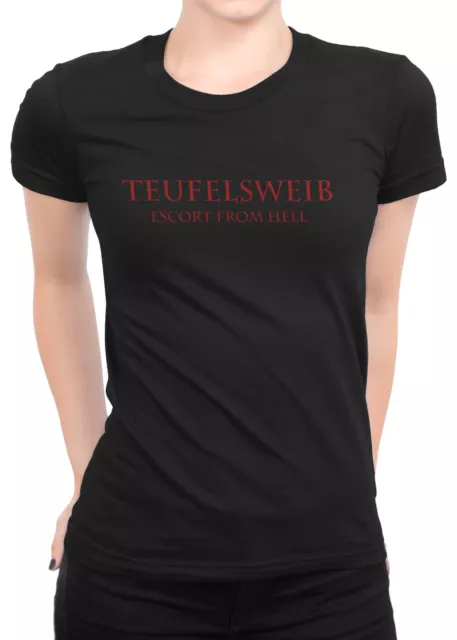 Girlie-Shirt: Teufelsweib - Escort from Hell