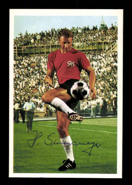 Hans Siemensmeyer Hannover 96 1968-69 Bergmann Sammelbild Original Signiert