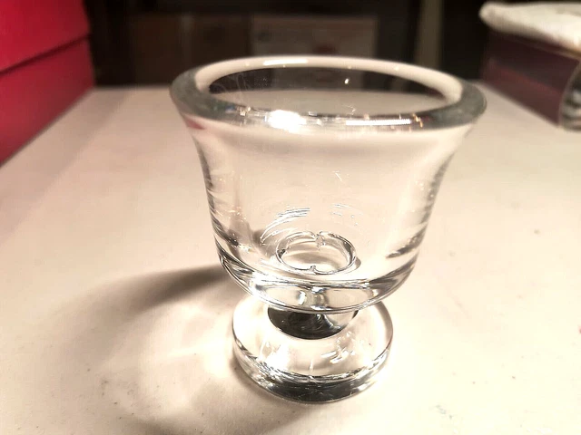 Tolles Geschenk - Steuben Kristall - (2) Zahnstochergläser/Zigarettenurnen - Signiert 2