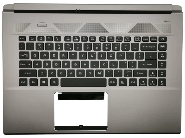 thumbnail image 2 of Acer Predator Triton PT314-51s / PT516-51s / PT516-52s US Backlit Keyboard – Black, OEM, 6-Month Warranty 2 of 5