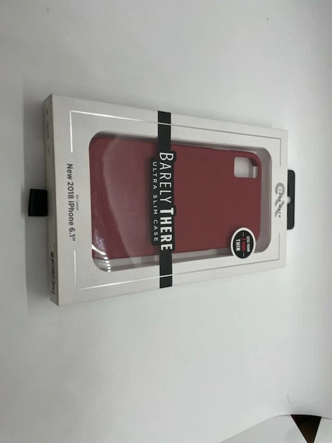 Casemate Barely There Leather case for iPhone XR 6.1- Cardinal Leather