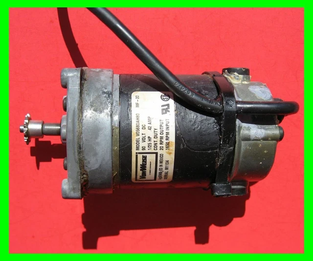 Dent-X/DentX 810 "VonWeise" Drive Motor w/ Gear 6-Pin Molex Plug USA *Excellent*