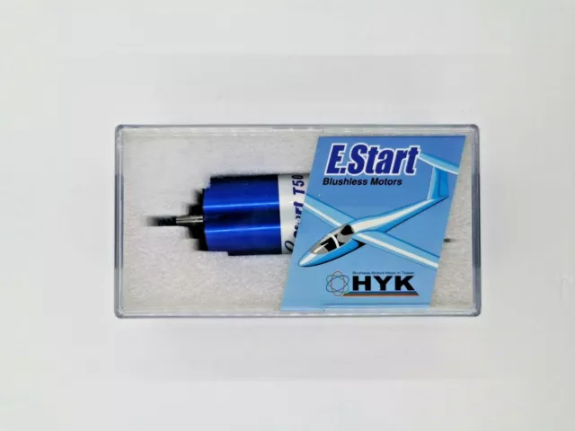 E. Start HYK Brushless Inrunner 15l/1600kv 1400watts EDF Electric Motor FF3-303