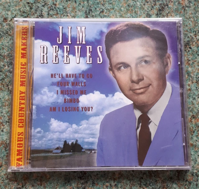 JIM REEVES FAMOUS Country Music Makers Original 2001 UK CD ALBUM