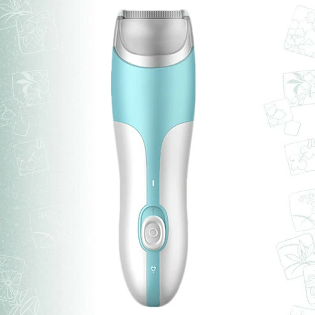 Cortadora de cabello eléctrica recargable azul