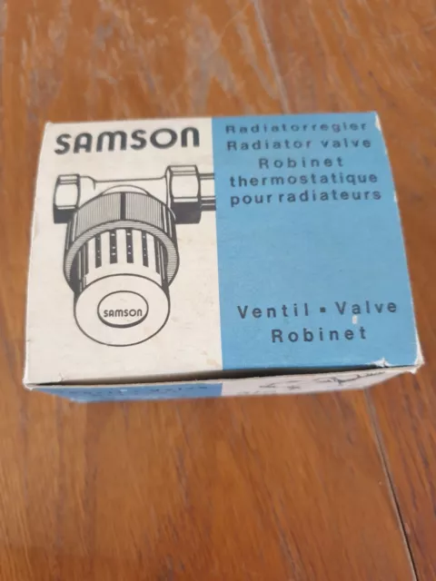 Robinet thermostatique pour radiateurs SAMSON 2034 ( 3/8"E )