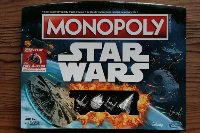 Hasbro Monopoly Star Wars Boîtier Prêt-à-Jouer