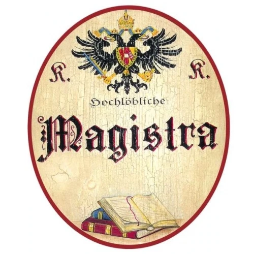 Magistra Nostalgieschild