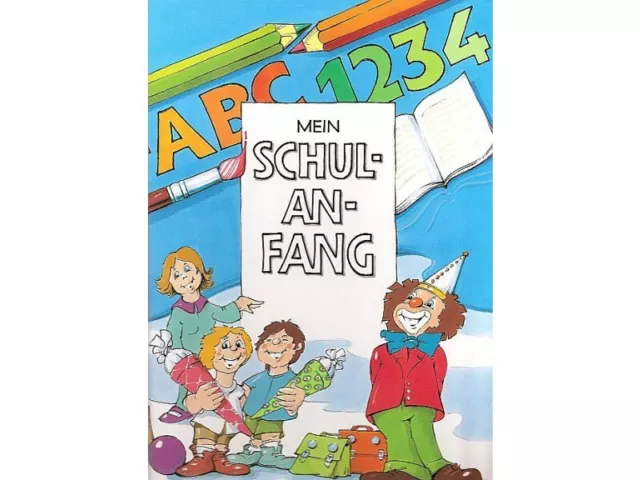 Mein Schulanfang personalisiertes Kinderbuch mit Namen Ihres Kindes Einschulung