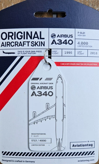 A340 – F-GLZI エールフランス Aviationtag AF A340 – F-GLZI エール