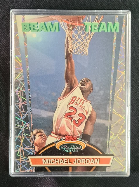 topps stadium club michael jordan 1